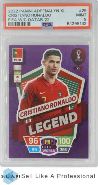 2022 PANINI ADRENALYN Xl Fifa World Cup Qatar 2022 25 Cristiano Ronaldo