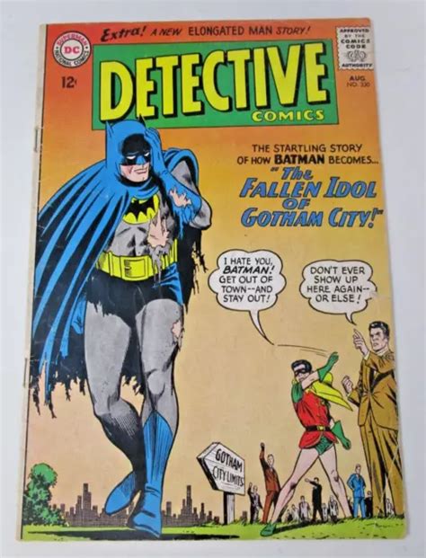 DETECTIVE COMICS 330 1964 GD DC âge d argent Batman Robin EUR 23 04