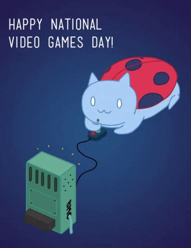 Happy National Video Games Day Happy Video Games Day GIF ...