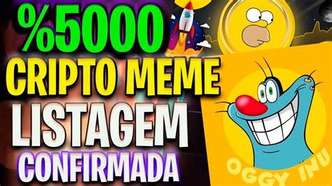 Top Criptomoedas Memes Listagem Confirmada Youtube