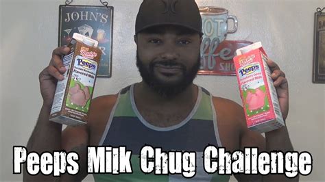 Peeps Milk Chug Challenge W Blumgum Youtube