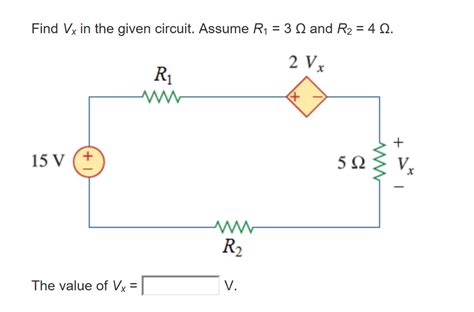 Solved From The Given Circuit Find The Power Dissipated Chegg