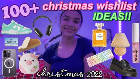 100 Trendy Christmas Wishlist Ideas 🎄vlogmas Day 1🎄 Youtube