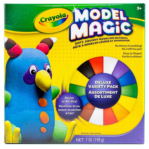 Crayola Model Magic Deluxe Variety Pack Air Dry Modelling Claydough Ebay