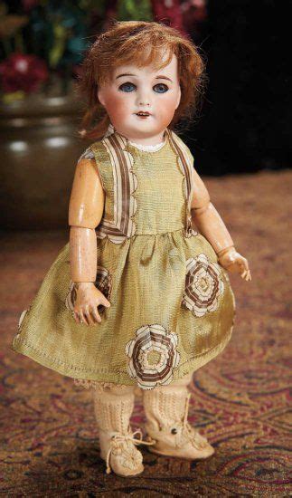 French Bisque Doll In The Bleuette Genre With Original Bleuette