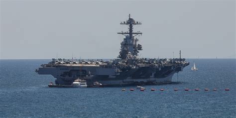 The USS Gerald R Ford The World S Largest Aircraft Carrier Is On Its