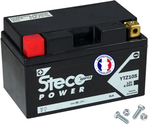 Amazon Fr Steco Power Sport Ytz S Batterie Moto Quad Scooter