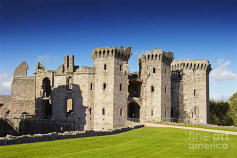 Raglan Castle Photograph by Premierlight Images