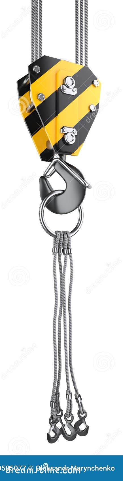 Crane Hook Hanging Steel Ropes Stock Illustrations 40 Crane Hook