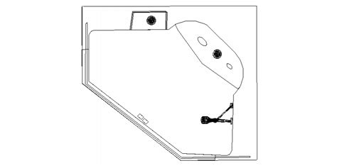 Corner Bathtub CAD Blocks autocad file - Cadbull