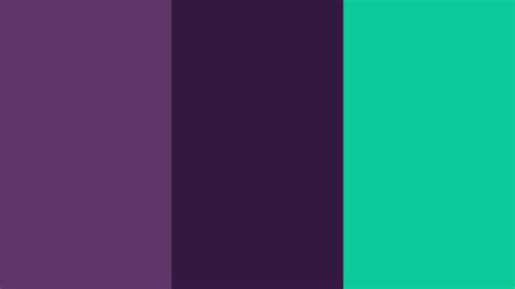 Purple Green Color Palette