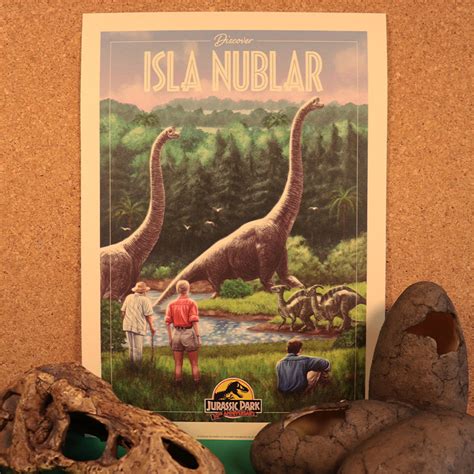 Jurassic Park Limited Edition 30th Anniversary Art Print Fanattik