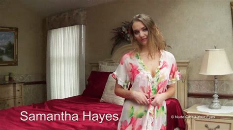 Samantha Hayes 2 Minute Strips Fully Nude Promo HD Video Nude Girls 4 Your Eyes Clips4sale