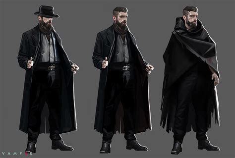 Artstation Vampyr Florent Auguy Steampunk Characters Character