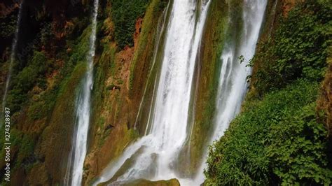 4K Video Of Ouzoud Waterfalls Grand Atlas In Morocco This Beautiful