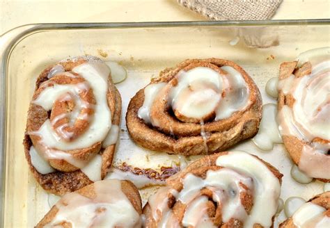 Meal Makeover Skinny Whole Wheat Cinnamon Rolls Recipe