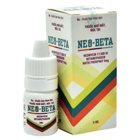 Thuốc Nhỏ Mắt Mũi Tai Neo Beta Lọ 5ml Sơn Trường Pharmacy