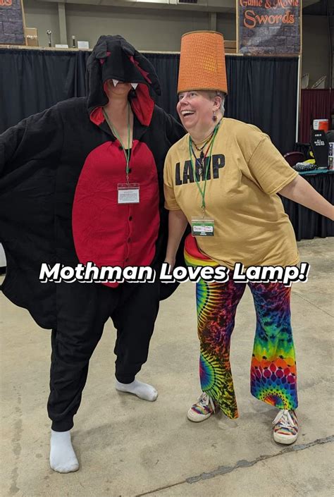 Mothman Loves Lamp Rcryptids