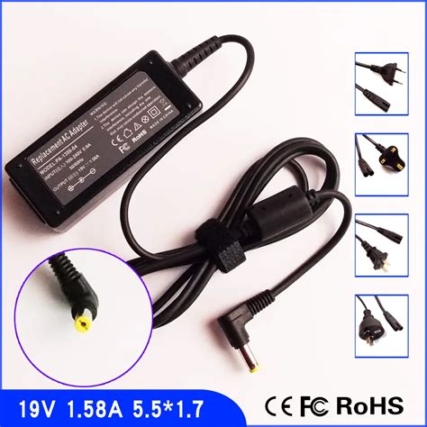 19V 1 58A Laptop Ac Adapter Power SUPPLY Cord For Dell INSPIRON MINI