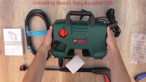 Unboxing BOSCH EasyAquatak 120 High Pressure Washer Bob The Tool Man