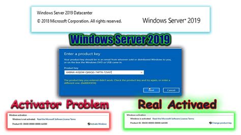 Windows Server 2019 Datacenter Product Key Problem Activate Enjoy YouTube