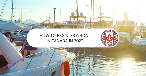 How To Register A Boat In Canada In 2022 Boat Registration In Canada