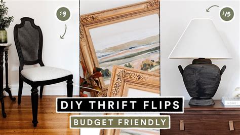 Diy Thrift Flip Decor Furniture Budget Friendly Home Decor Hacks