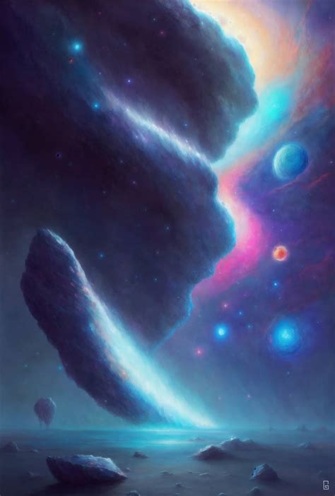 Cosmic painting 3 by Gambz1 on DeviantArt