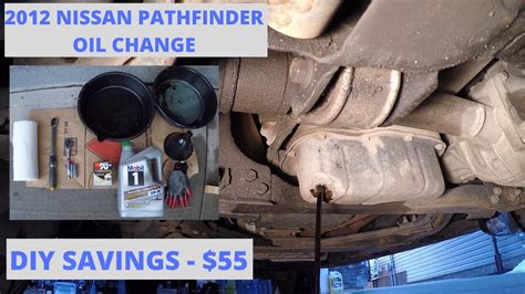 2012 Nissan Pathfinder Oil Change YouTube