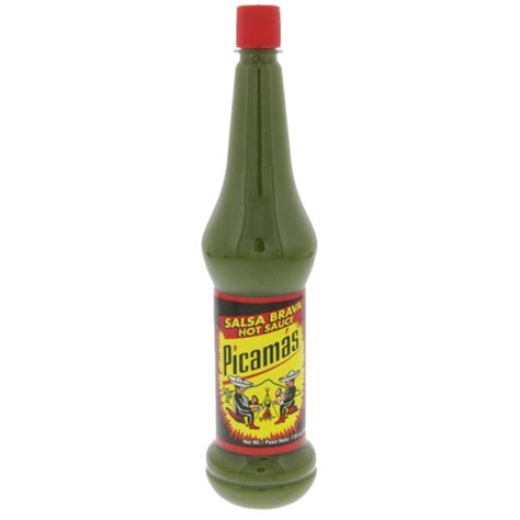 Picamas Green Hot Sauce 7 05 Oz Salsa Verde Picante Pack Of 4