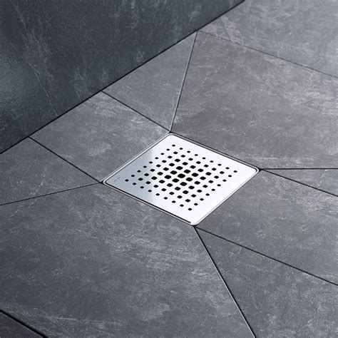 Душевой трап 10x10 AM.PM PrimeFlow W02BD-P11-010-01SB гидрозатвор со ...