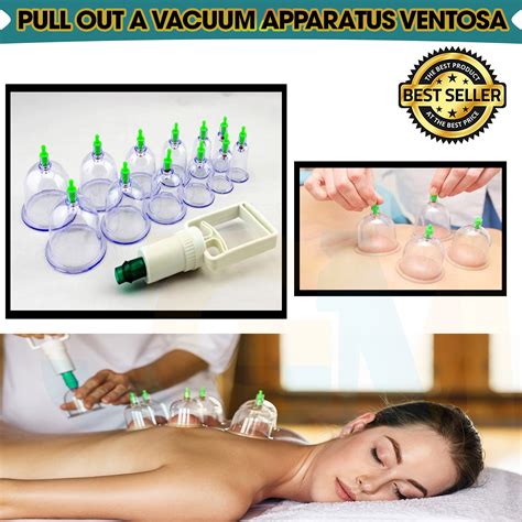 Ventosa Pcs Cupping Self Treatment Traditional Ventosa Pull Out A