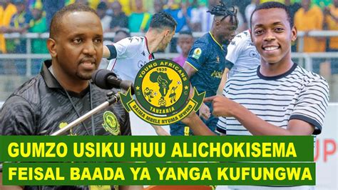 Live Gumzo Usiku Huu Alichokisema Feisal Baada Yanga Kufungwa Na Usm