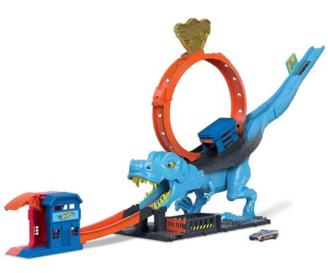 Детска играчка Hot Wheels Комплект Т Рекс с лупинг КОМСЕД