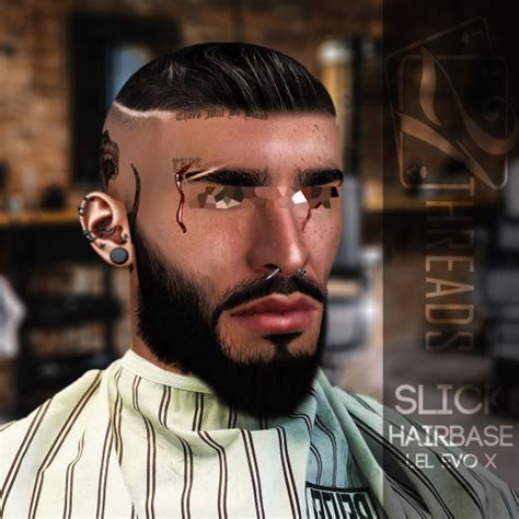 Second Life Marketplace [21] Slick Black Hairbase Lel Evo X