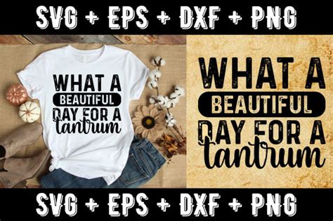 What A Beautiful Day For A Tantrum Graphic By Tshirtbundle · Creative