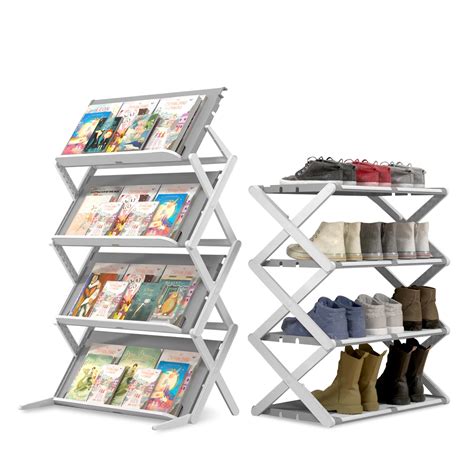 Multipurpose Tier Storage Rack For Book Shoes As Plant Organizer