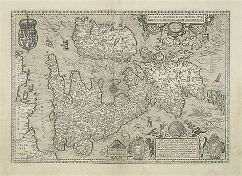 Angliae Scotiae Et Hiberniae Sive Britannicar Insularum Descriptio