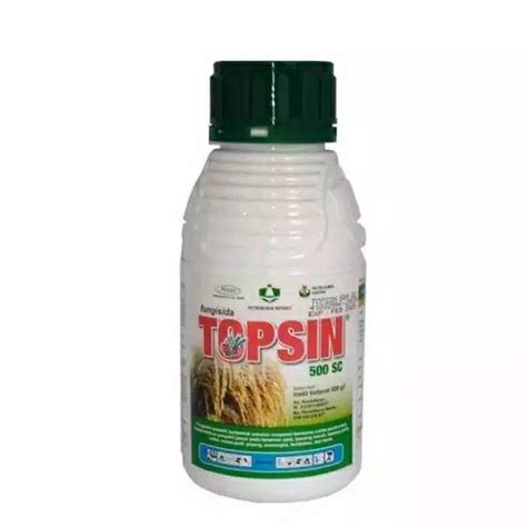 Jual TOPSIN 500 SC 200ML OBAT TANAMAN FUNGISIDA BLAS DAUN PADI EMBUN