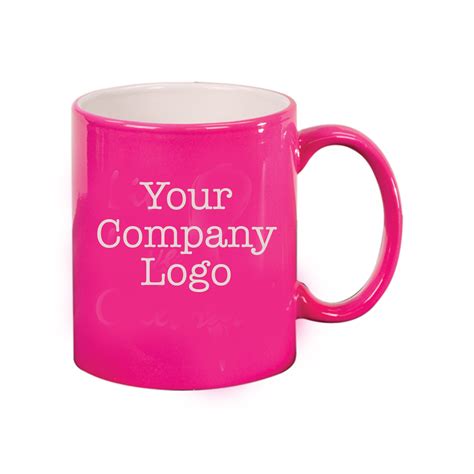 Engraved Coffee Mug With Custom Logo T Etsy