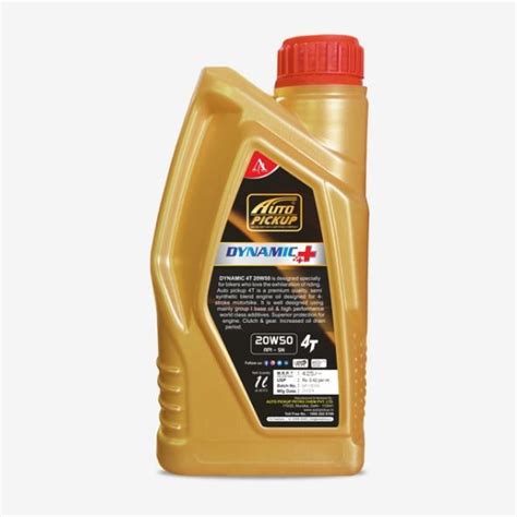 Auto Pickup Dynamic Plus 4T Bike Engine Oil 20W50 1L Auto Pickup