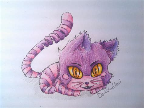 Chibi Cheshire Cat By Darkbluecloud On Deviantart