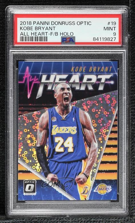 Panini Donruss Optic All Heart Fast Break Holo Prizm Kobe