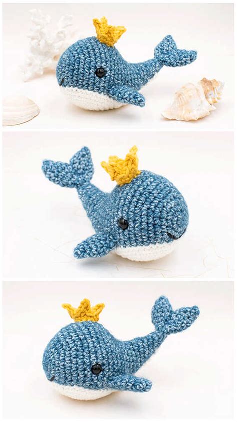 Baby Whale Crochet Free Pattern Amigurumi