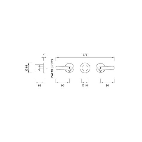 Lutezia Shower Mixer Set By Cea Archipro Nz