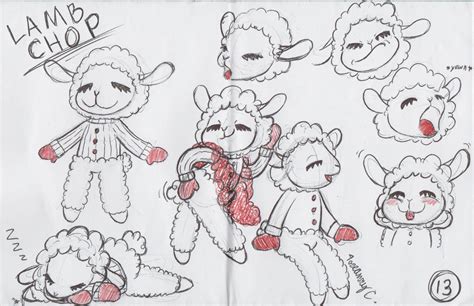 ArtStation - Inktober Day 13: Lamb Chop