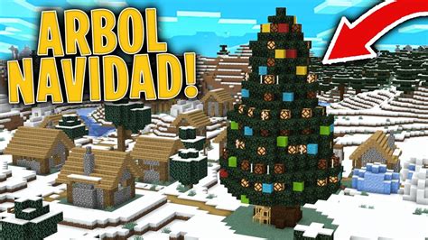 Encontramos Un ARBOL DE NAVIDAD En Una ALDEA MINECRAFT 1 18 YouTube