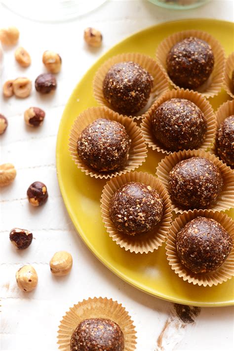 Healthy Nutella Sea Salt Energy Balls Healthy Nutella Energy Ball