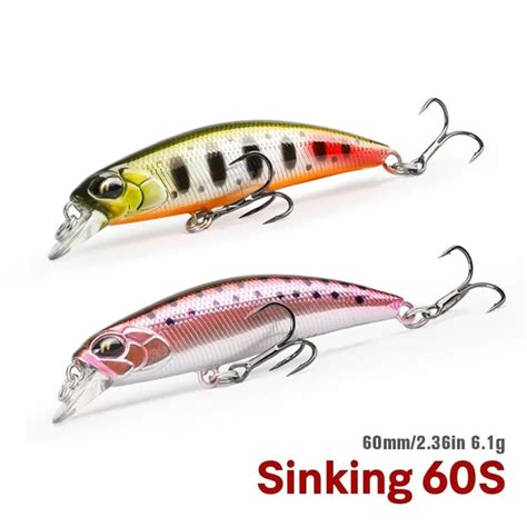 Tsurinoya Sinking Minnow Fishing Lures S Dw Mm G Bass Pike