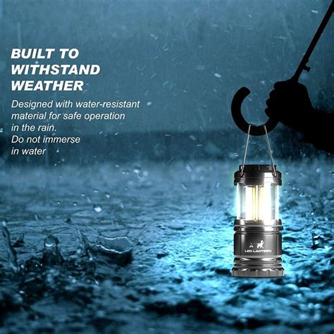 MalloMe LED Camping Lantern Flashlights 2 Pack SUPER BRIGHT 350